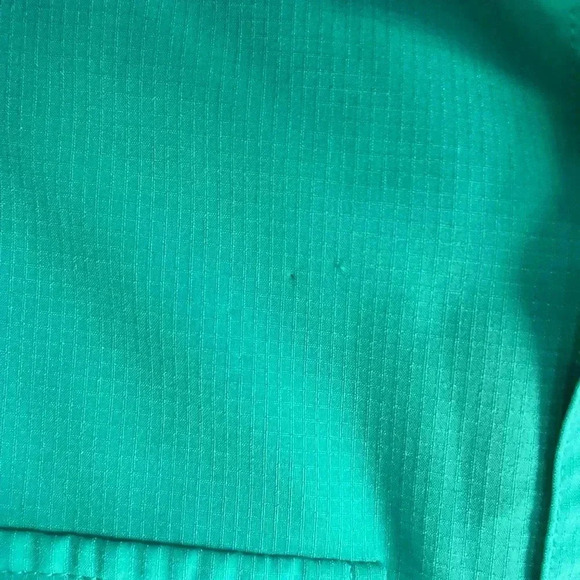 Silver Bait fishing shirt mens L Large blue vented short sleeve polyester button - Picture 15 of 16